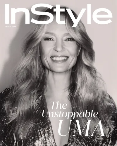 Maya ThurmanHawke on the cover of Instyle magazine