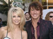 Heather Locklear and Richie Sanbora during 