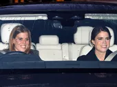 Princess Beatrice and Princess Eugenie on December 16, 2025.